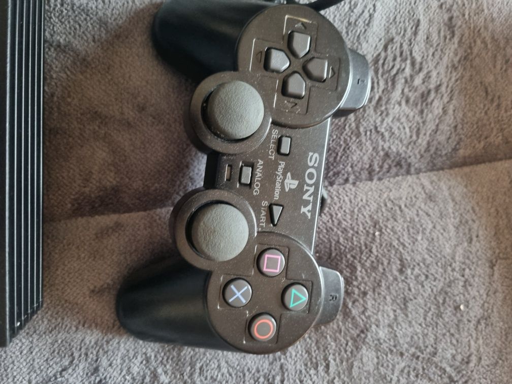 Consola playstation 2 + cabos + comando