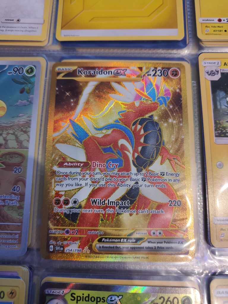 Karta Pokemon TCG Koraidon EX #254/198