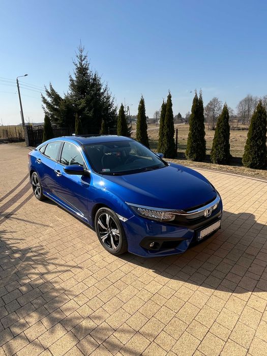 Honda civic X, auto bezwypadkowe, pierwszy właściciel, salon Polska