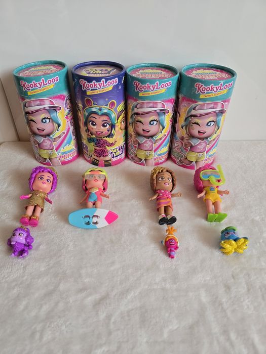 Zestaw lalek  kookyloos 4 sztuki