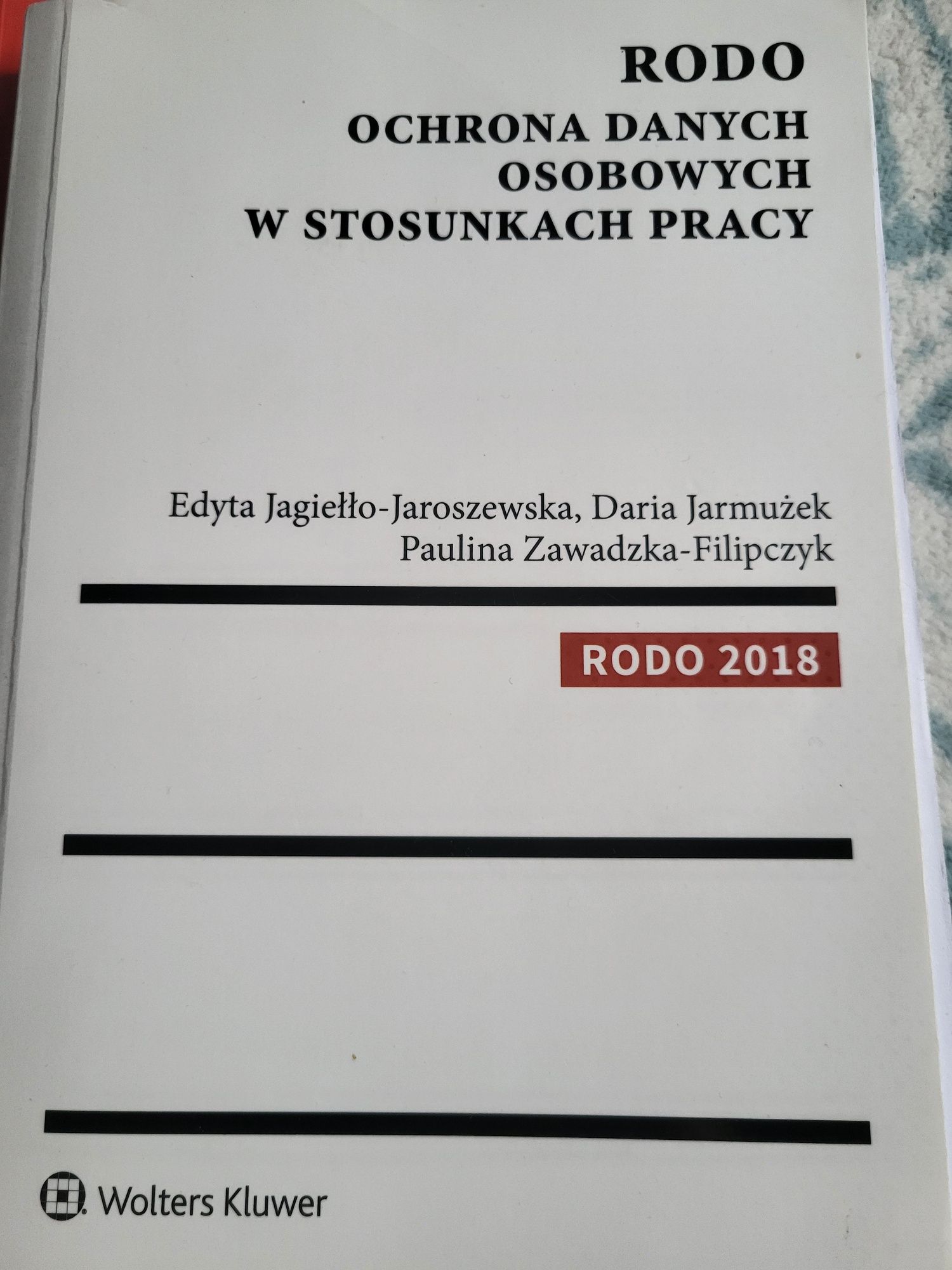 RODO ochrona danych osobowych w stosunkach pracy