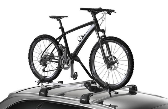 БВ Велокріплення на дах Thule ProRide 591 598 сіре чорне на дах Th-532