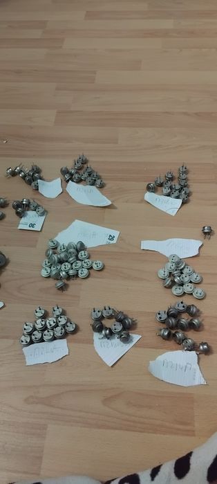 Транзистор П 214А , КТ805А, різне