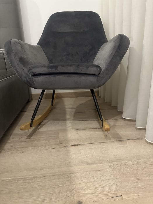 Vendo cadeirão cinza