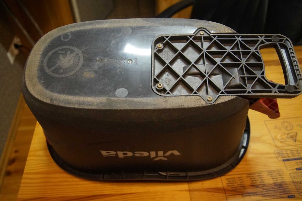 wiadro obrotowe mop vileda uszkodzone