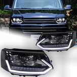 Lampy Przednie do VW Multivan T5 LED - Projektor, Animacja, DRL