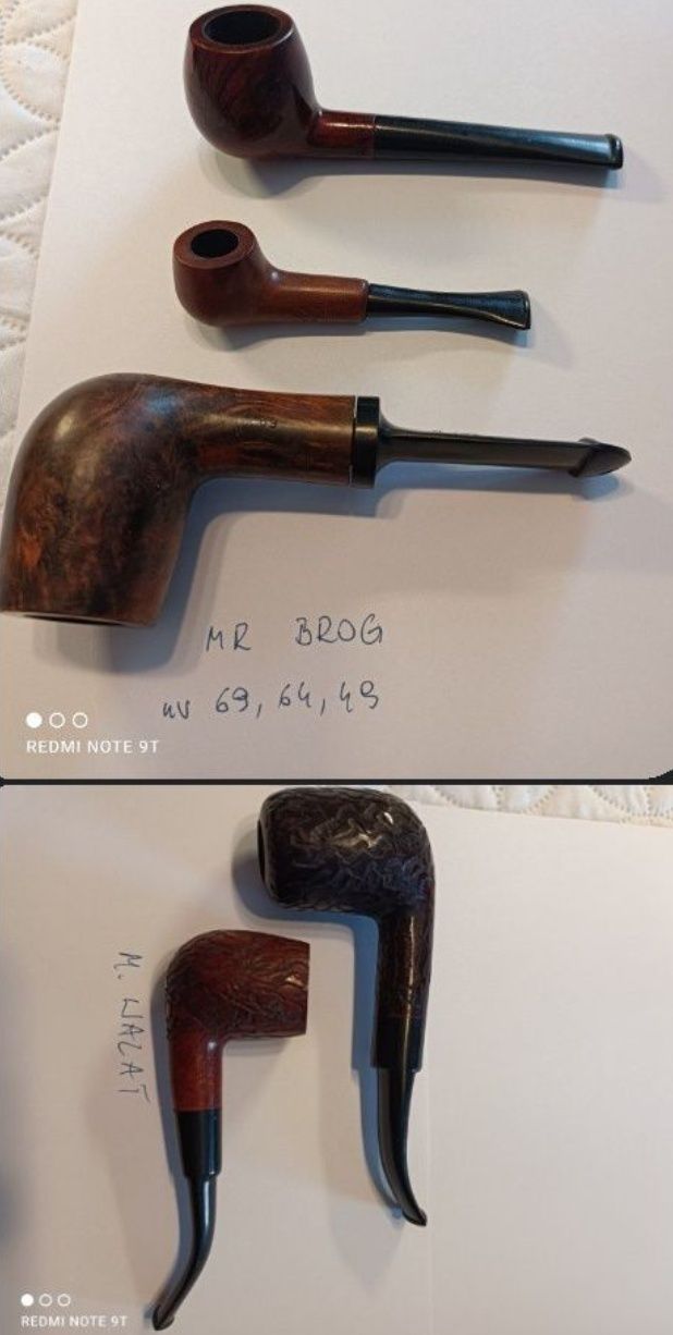 Fajka kolekcjonerska Pipe 46szt. 
M.in.
Sorensen Bergen , Peterson She