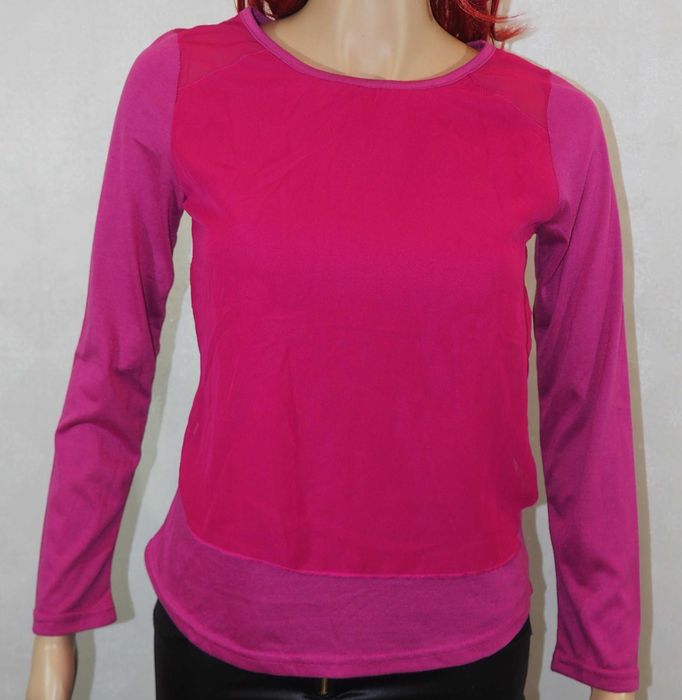 Pink angel bluzka dziewczęca fuksja z długim rękawem 164 cm