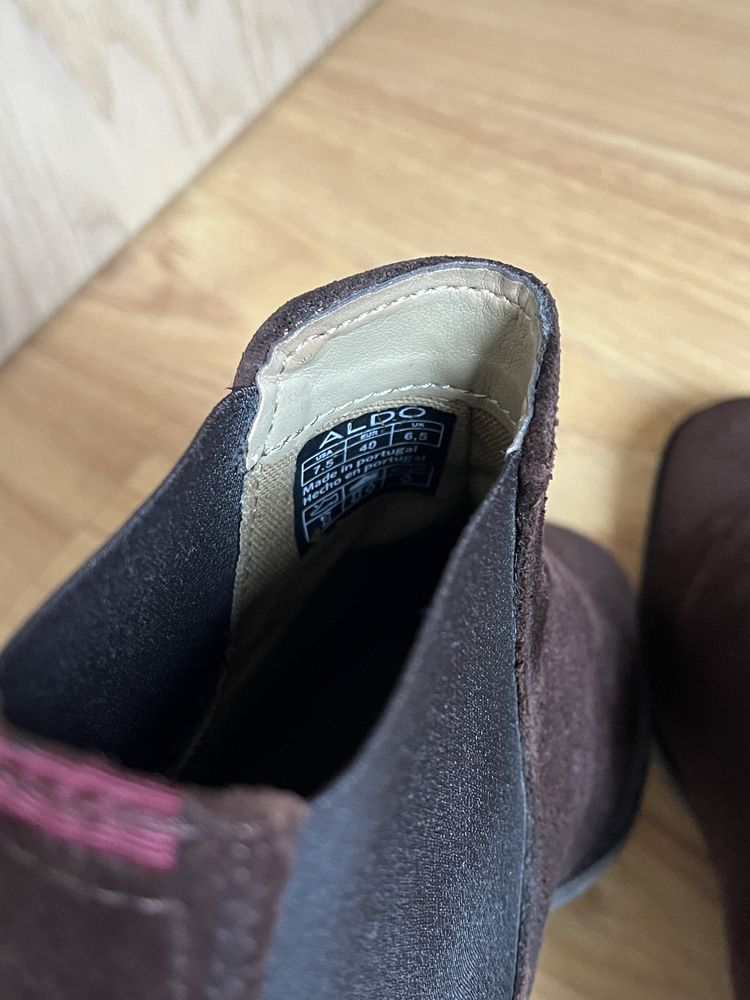 Botas em pele Castanho Aldo