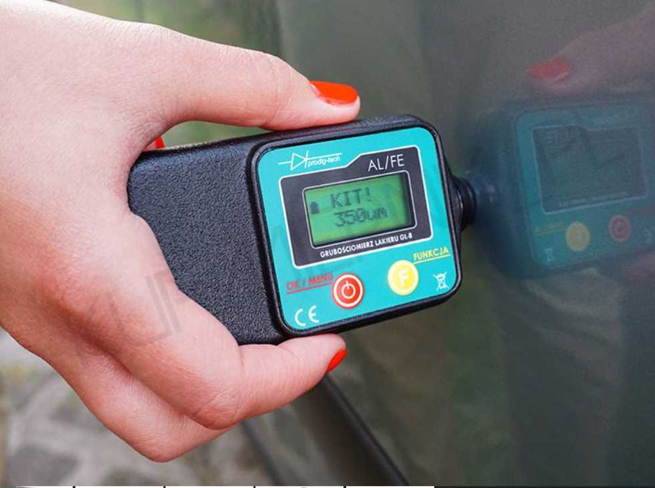 NOWY Miernik Grubości Lakieru Tester Czujnik gl-8