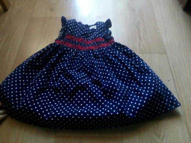 Платье в горошек для маленькой модницы John Lewis