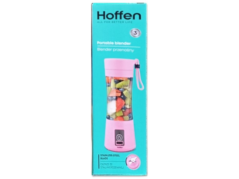 Blender przenośny - akumulatorowy Hoffen - MPM 60W