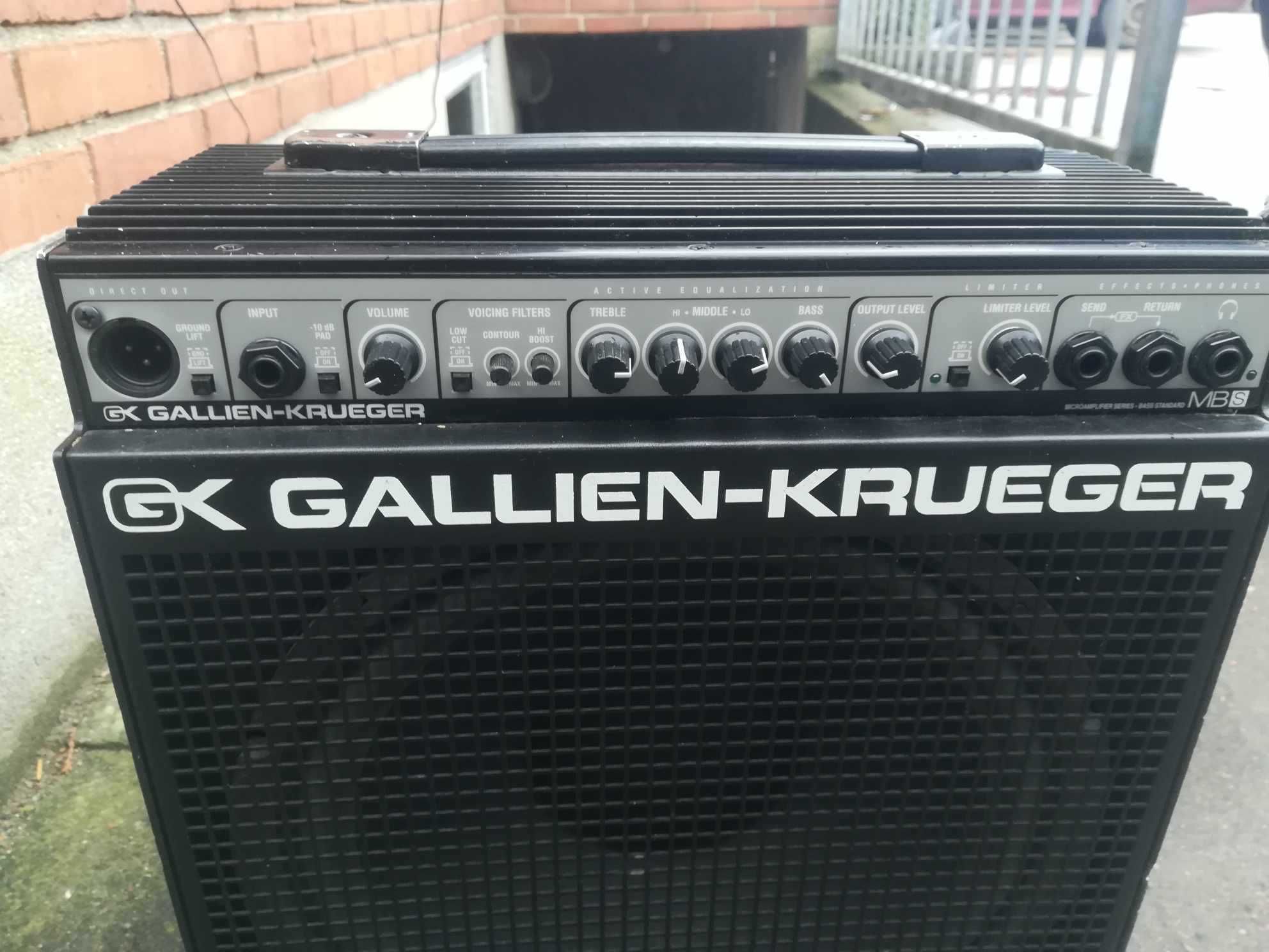 GALLIEN KRUEGER MB150S wzmacniacz głośnik bdb stan etui kabel