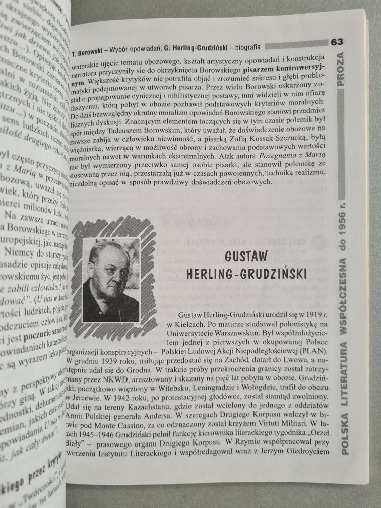 Opracowania - lektury, wiersze. Streszczenia, problematyka, analiza