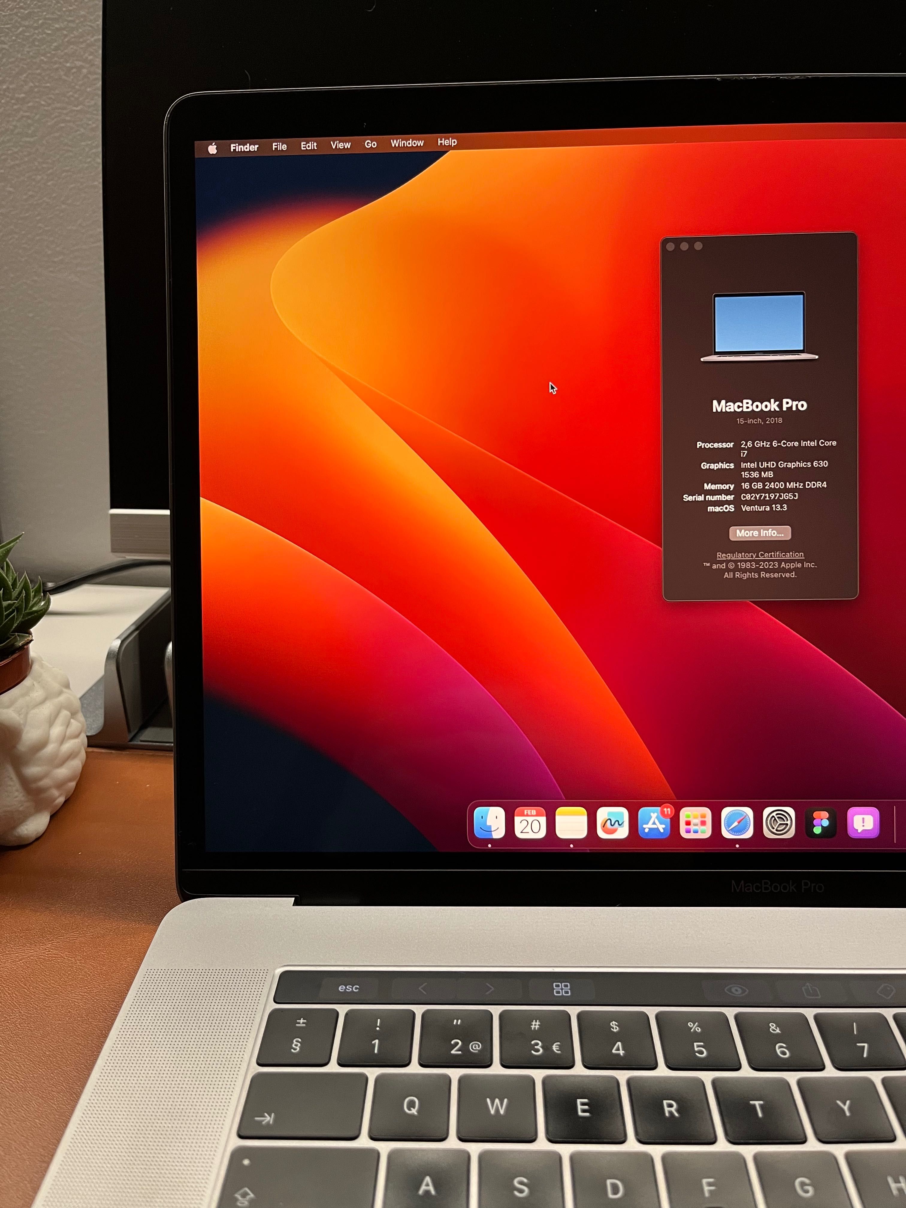 MacBook Pro 15" - 2018