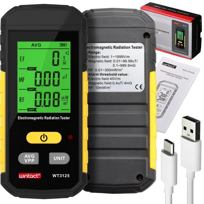 Miernik Pola Elektromagnetycznego Fal Radiowych 100Ut 2000V/M 300Mw