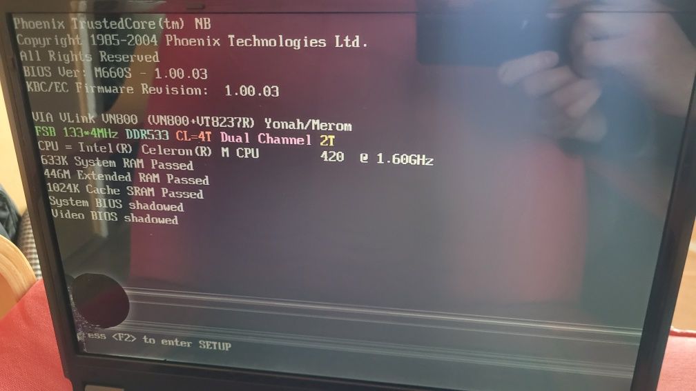 Laptop uszkodzony