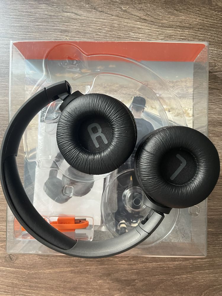 Навушники накладні бездротові JBL T500BT Black