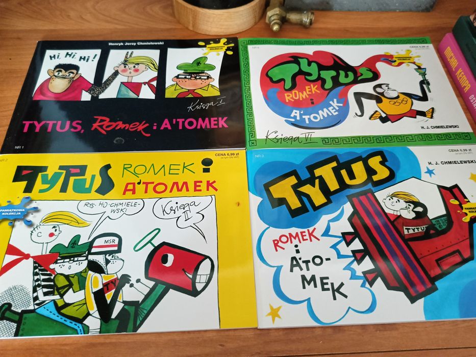 Pakiet Tytus Romek i Atomek