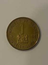 Moneta Kenia - 1 SZYLING / Schilling 1998r