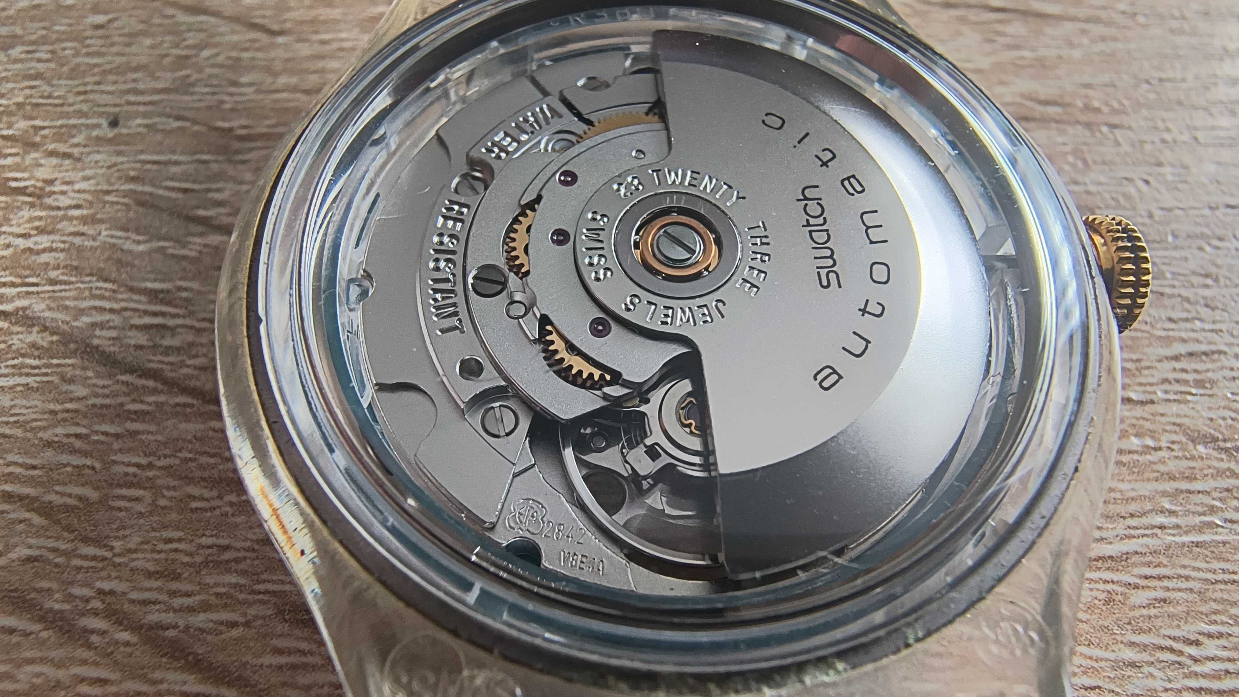 Zegarek Swarch automatic automatyczny mechaniczny Swiss Made