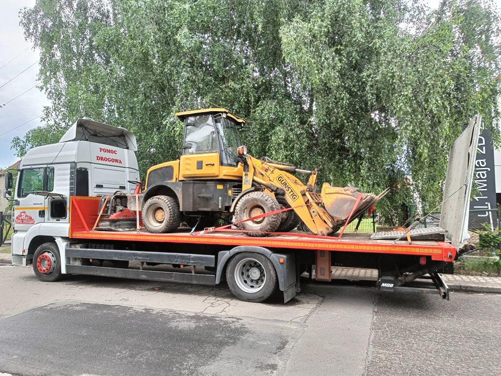 HDS + Wywrotka, wywrotka patelnia 26t transport kruszyw, autolaweta