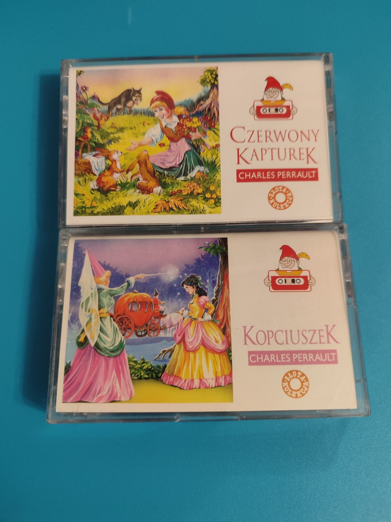 Czerwony Kapturek Kopciuszek kasety audio