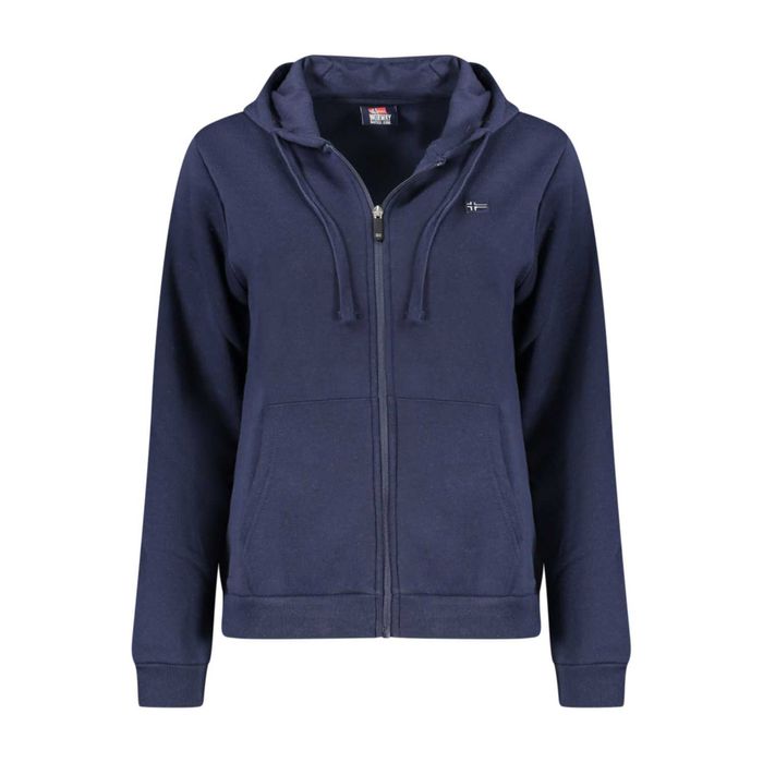 Bluza damska z kapturem Norway 1963 - rozmiar M- granatowa