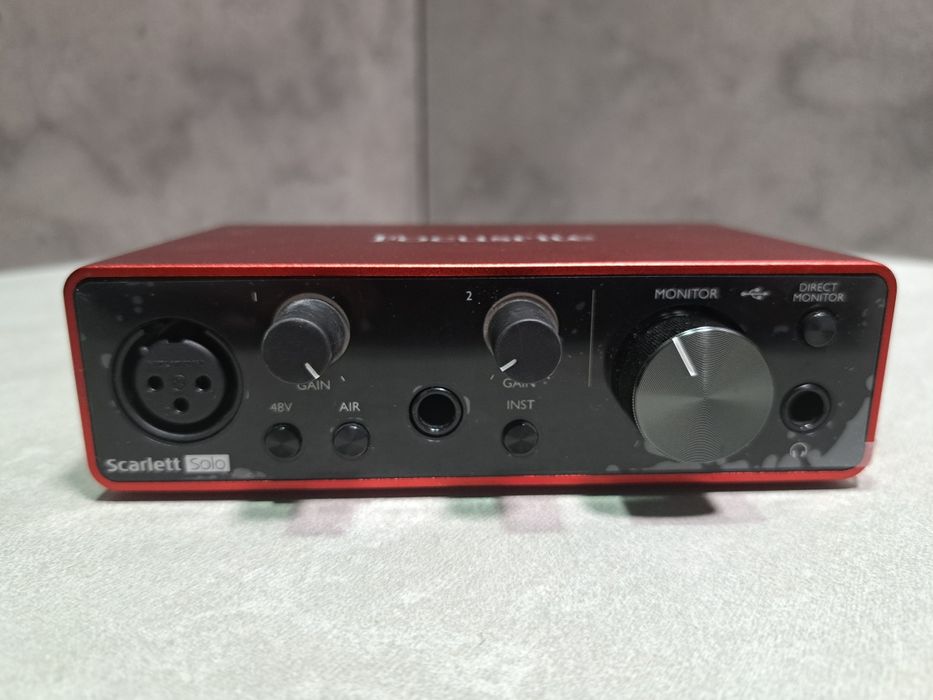 Студійний комплект: Samson Q9U+Focusrite Scarlett Solo+DT 990 Pro D983