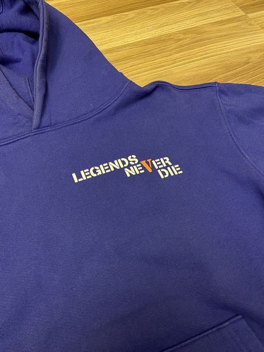 Vlone x Juice Wrld 999 Purple hoodie