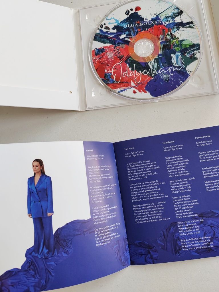 Olga Boczar Oddycham płyta CD