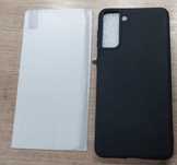 Etui na telefon Samsung s21 + szybka
