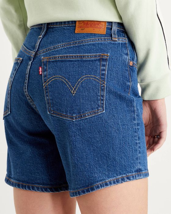 Шорти джинсові «Levis» 36/S mex.26 Mom Fitt 501 r W L