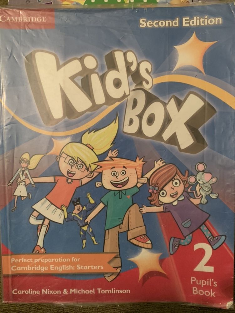 Підручники з англійської мови Kid’s Box 1-3 частини