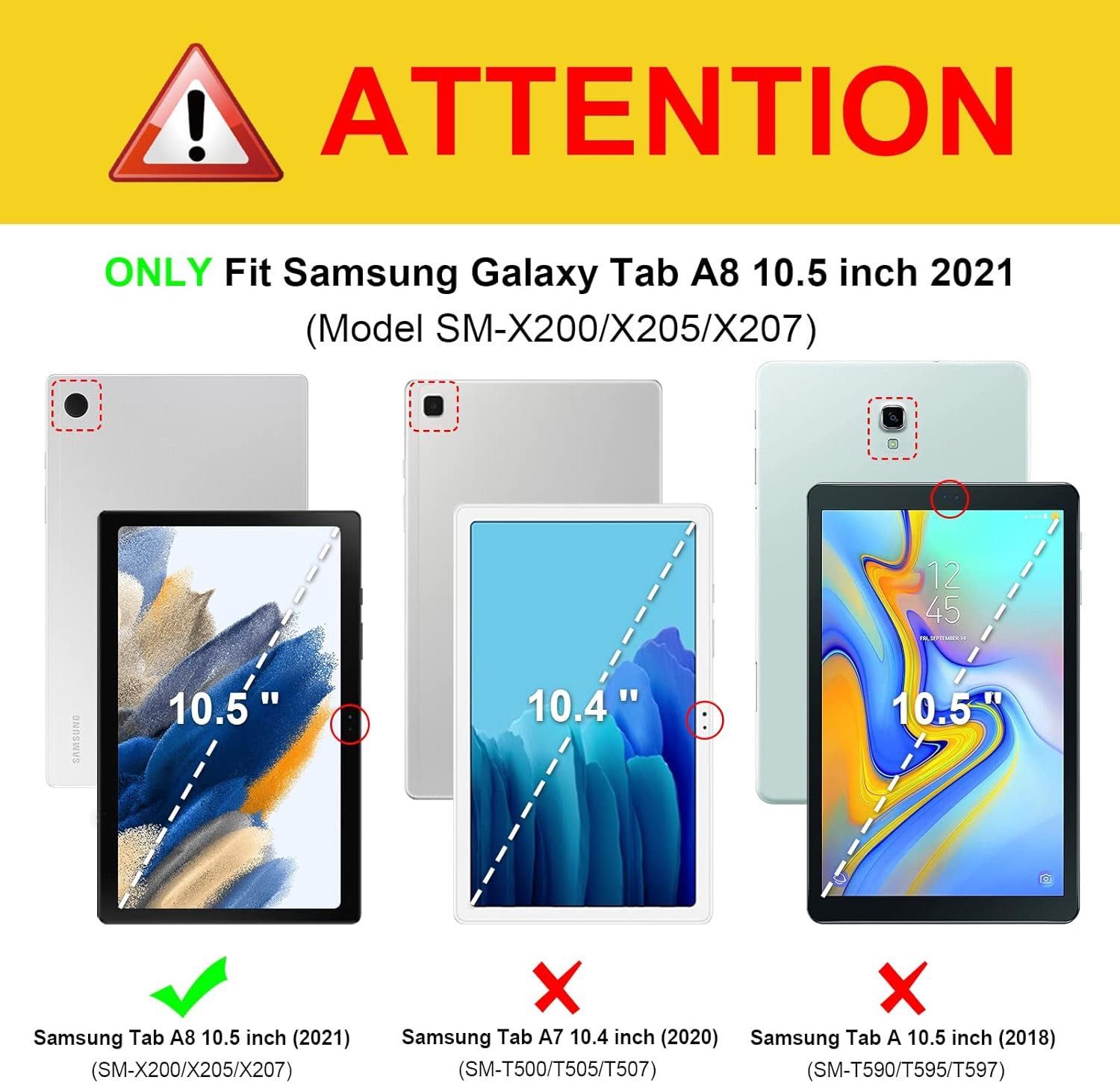 Etui z klawiaturą Fintie do Samsung Galaxy Tab A8 10.5