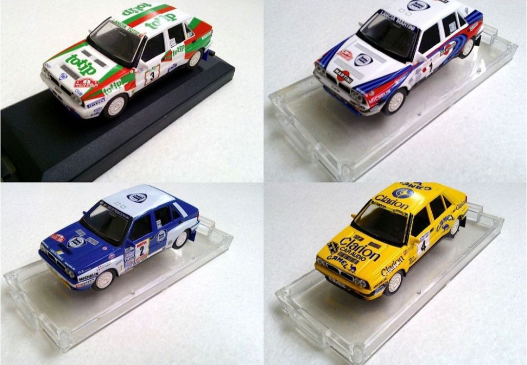 Rally Lancia e Peugeot escala 1/43 VITESSE