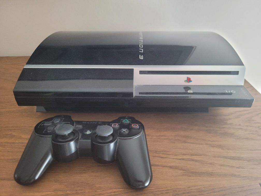 Konsola ps3 z kontrolerem