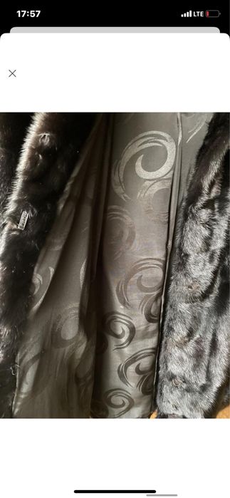 Шуба норковая  поперечка трансформер S