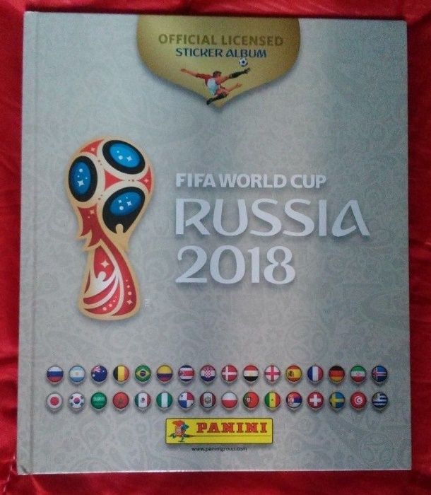 Coleção Completa WC 2018 - Edição Especial Album capa dura