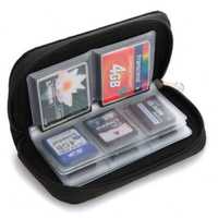 Органайзер-футляр для флешек карт памяти Micro SD альбом чехол-кейс