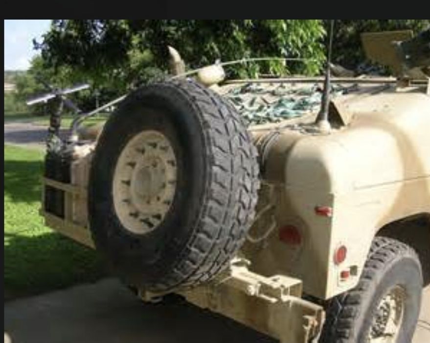 Hmmwv montaż koła zapasowego Ibis Tek