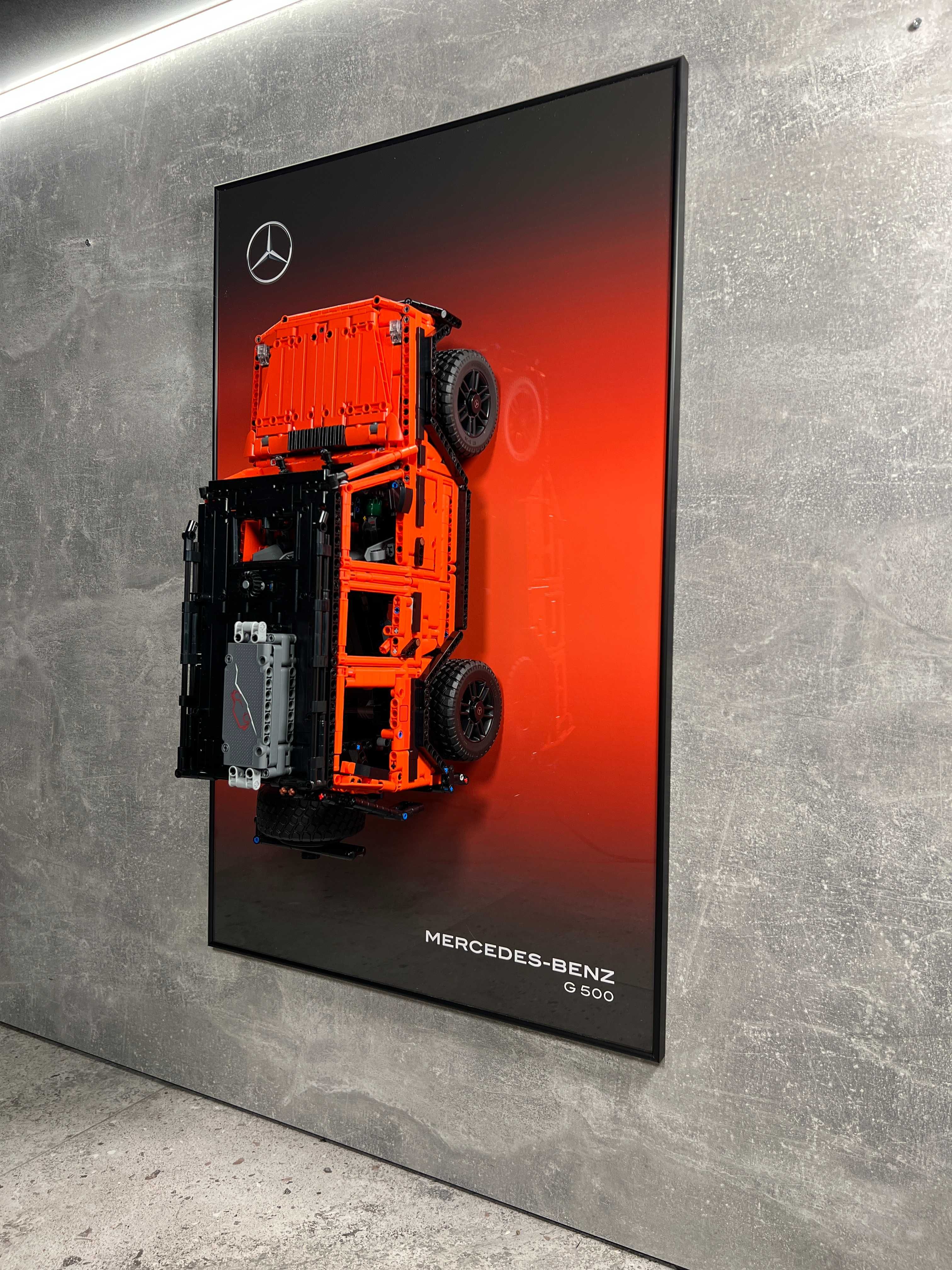Рамка на Стіну для LEGO Technic Mercedes-Benz G500 Line 42177 Лего