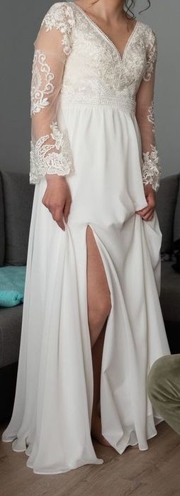 Suknia ślubna styl Boho