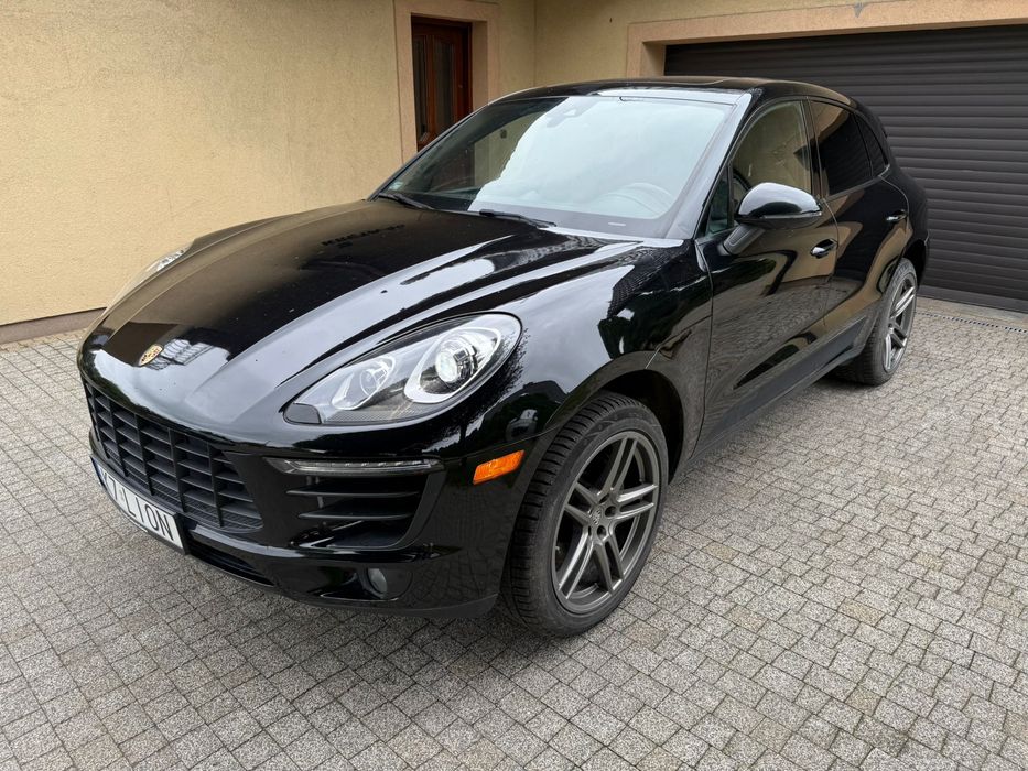 Porsche Macan 2018 2.0 252 km Uszkodzony do Lakierowania 4x4 Skóry OC