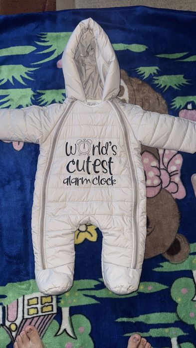 Теплий зимовий комбінезон