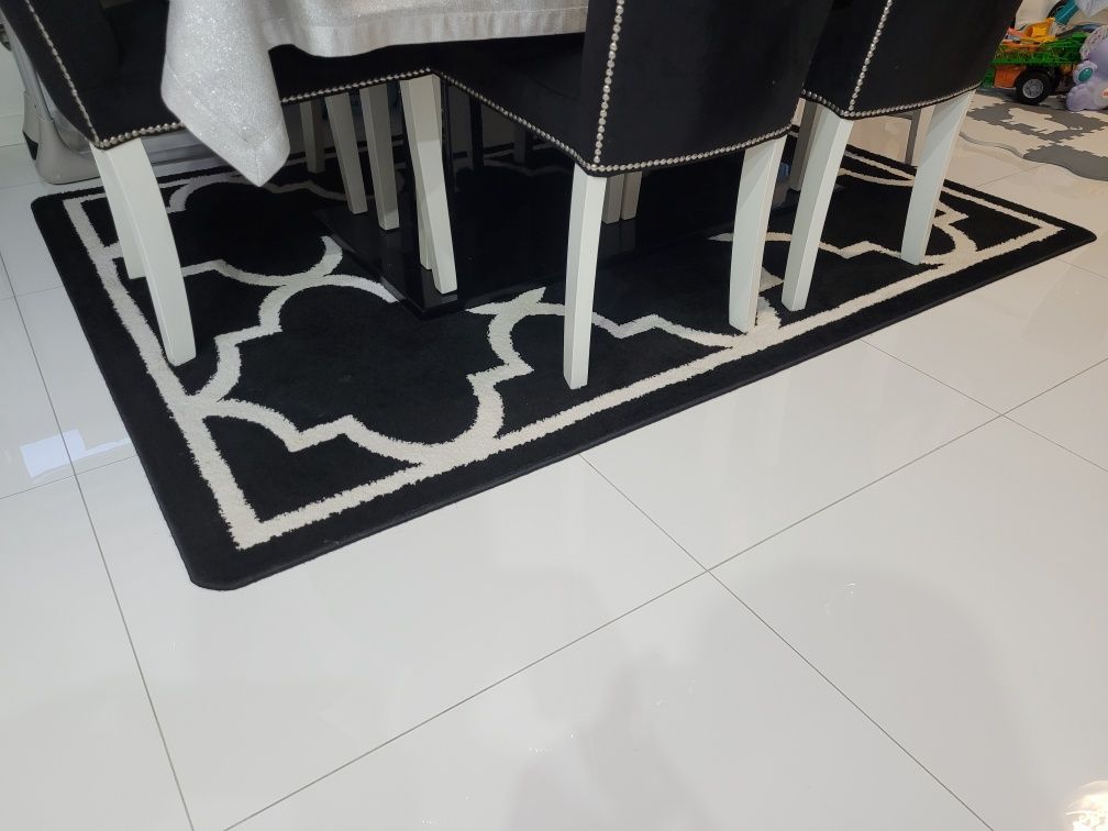 Trzy dywany chodnik dywan Sketch