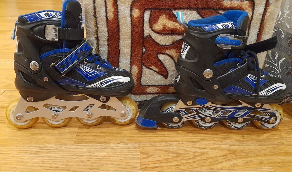 Сині ролики дитячі