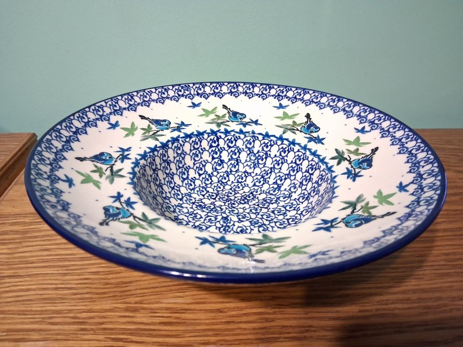 Talerz do spaghetti 25cm GAT1 Ceramika Artystyczna Boleslawiec