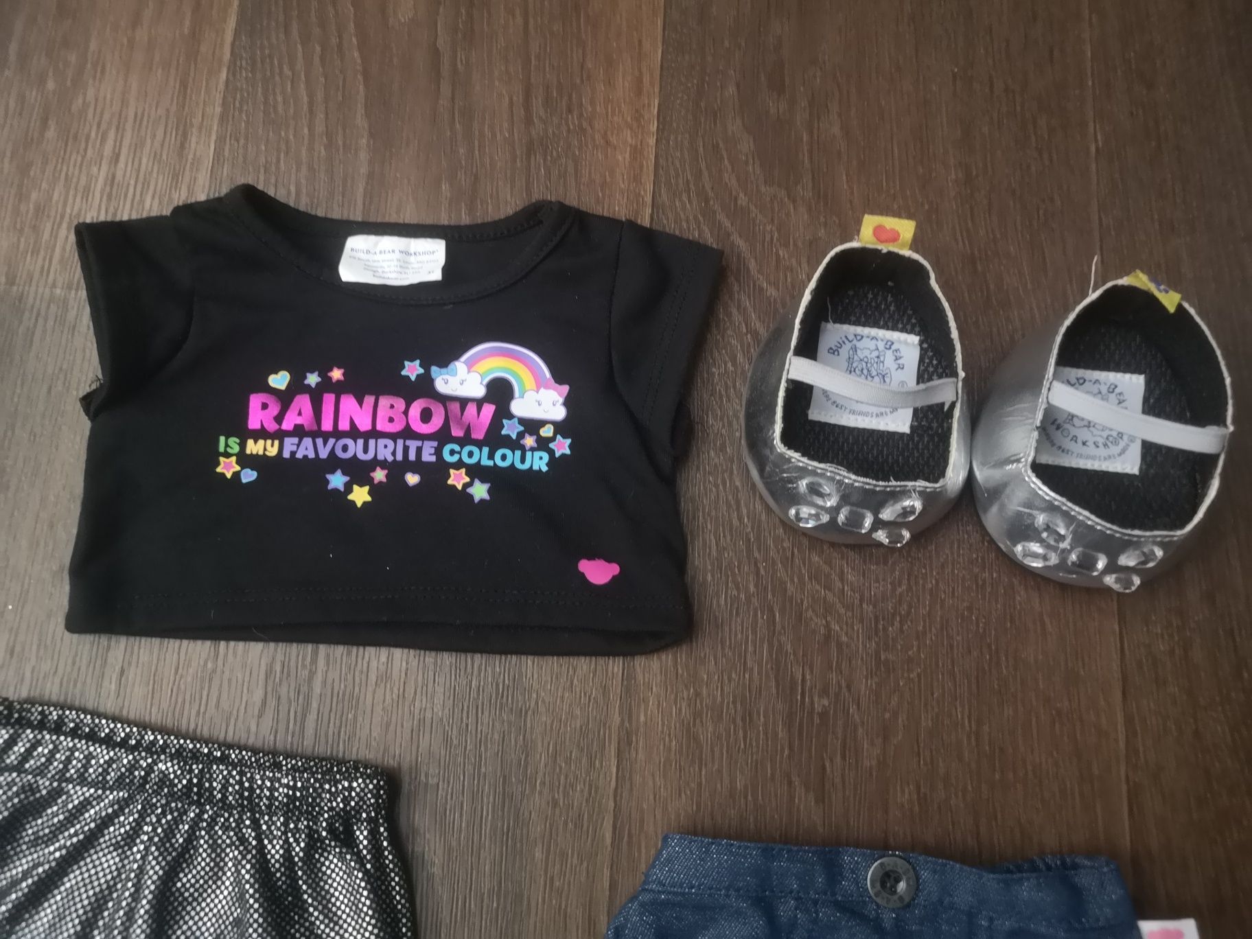 Одежда обувь build a bear rainbow