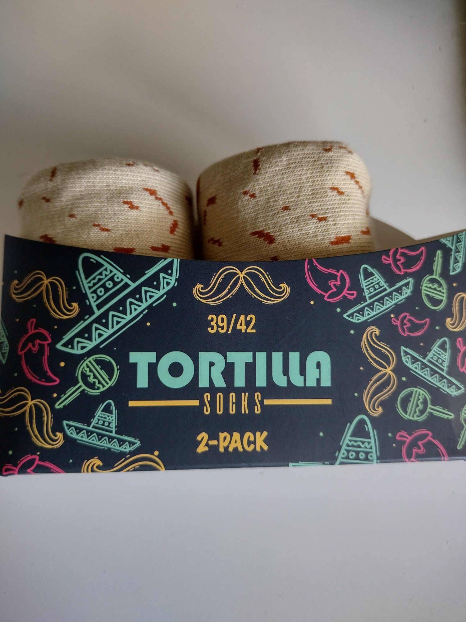 Skarpetki na prezent tortilla 2 pack